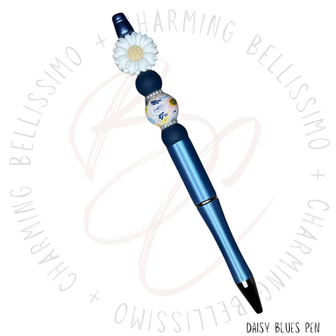 Daisy Blues Pen