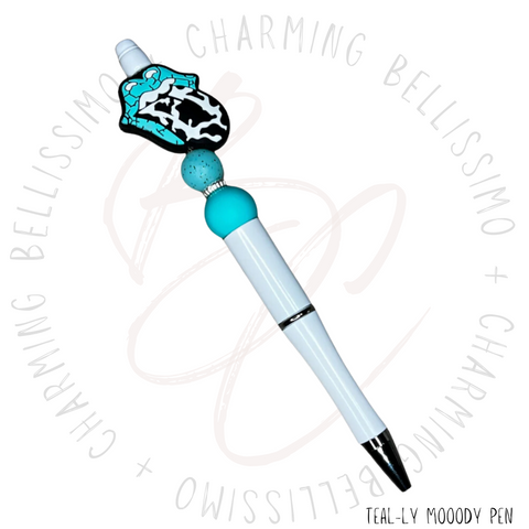 Teal-ly Mooody Pen