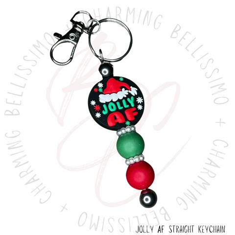 Santa's Fav Ho Straight Keychain