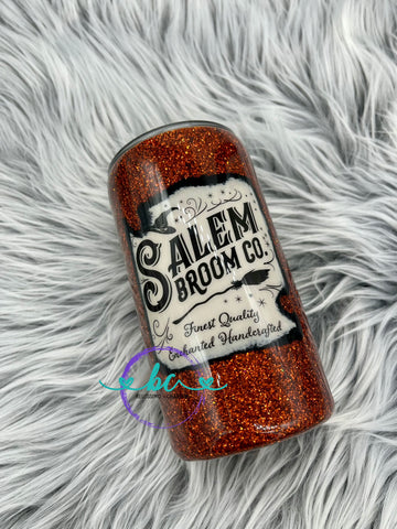 Salem Broom Co. Glittered Tumbler